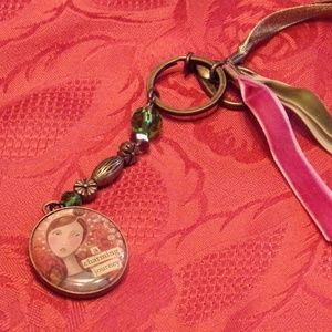 Kelly Rae Roberts - Shine Brightly Keychain